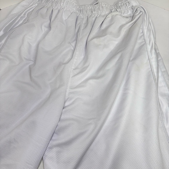 Pro Club Men's Heavyweight Mesh Basketball Shorts, White, size 3XL - Good - Picture 4 of 7